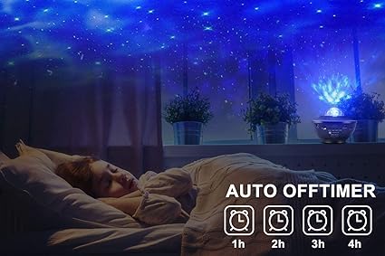 Zia Essentials™ Galaxy Ocean Light Projector – بروجكتر ضوء المجرة والمحيط - Zia Essentials