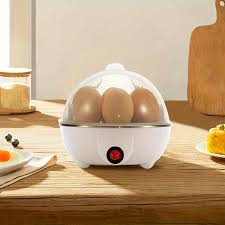 Zia Essentials™Electric Egg Cooker 7 Eggs Steamer