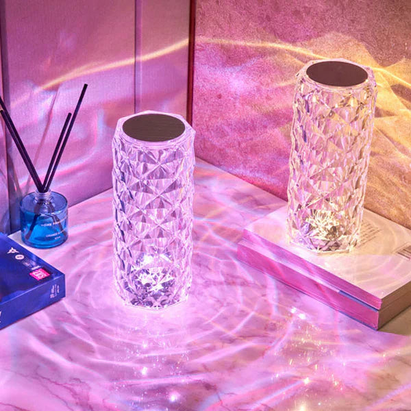 Zia Essentials™LED Crystal Table Lamp